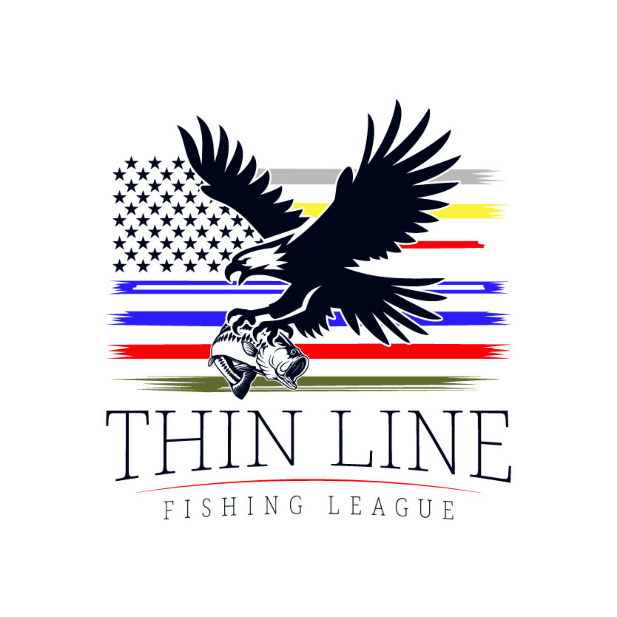 Thin Line Fishing League Logo